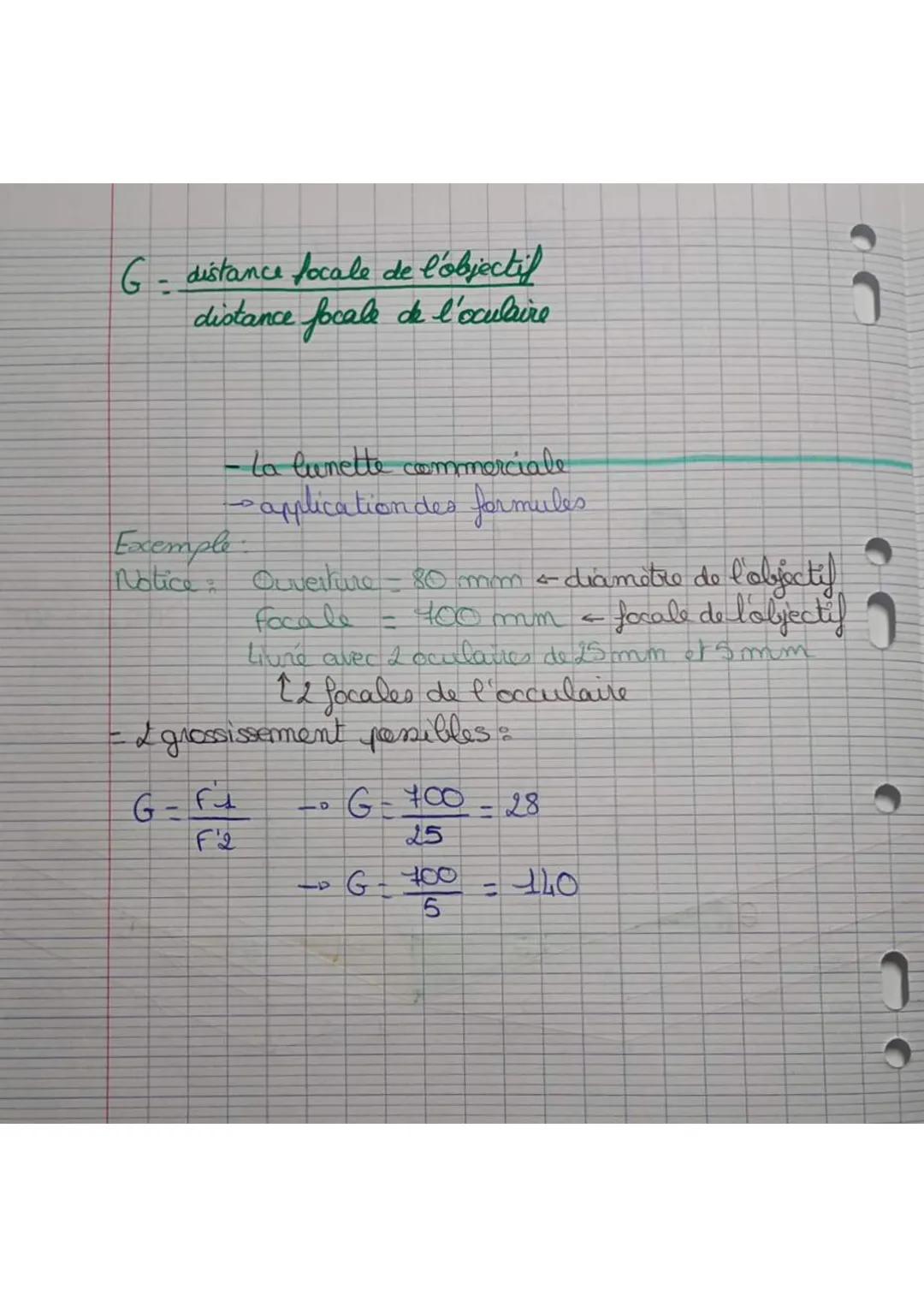 Limette astronomique
-Rappels : les lentilles
4. Elles sont symétriques
2. Alles possédent un axe de symétue - axe optique
3. leurs centres 