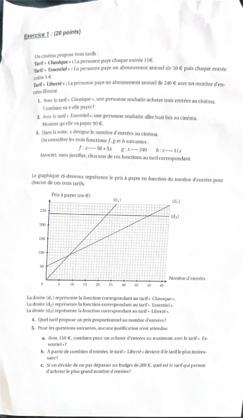 --- OCR Start ---
DIPLÔME NATIONAL DU BREVET
MATHÉMATIQUES
Série générale
Durée de l'épreuve: 2 h 00
100 points
Matériel autorisé
L'usage de
