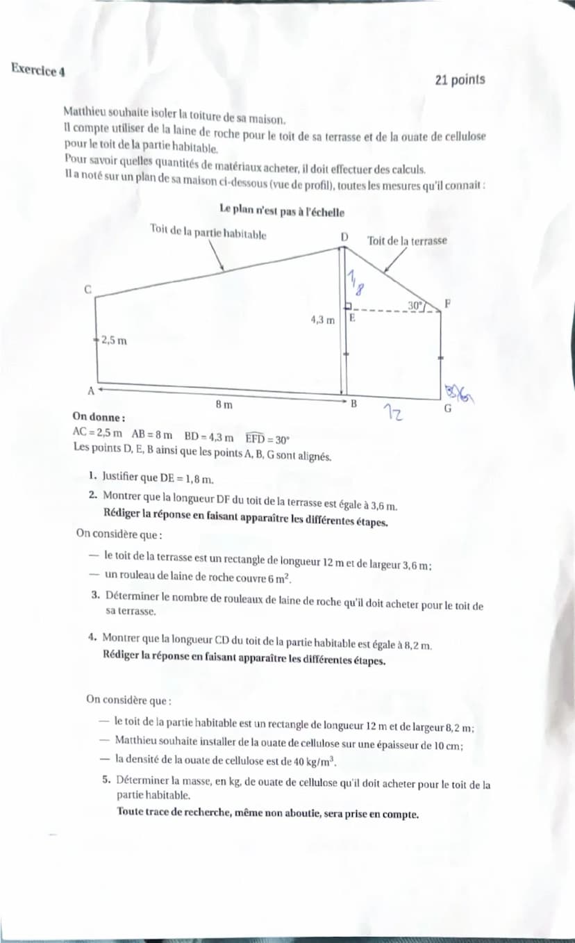 --- OCR Start ---
DIPLÔME NATIONAL DU BREVET
MATHÉMATIQUES
Série générale
Durée de l'épreuve: 2 h 00
100 points
Matériel autorisé
L'usage de
