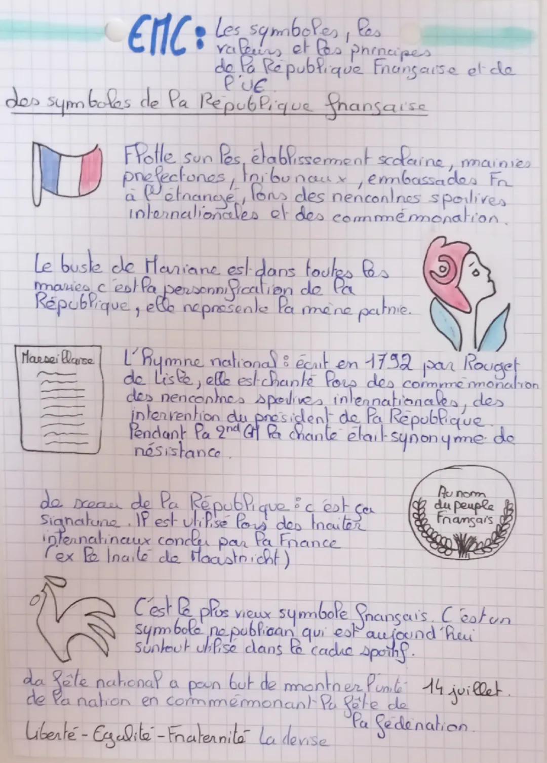 --- OCR Start ---
EMC Les
symboles, les
rateurs et les principes.
de Pa Republique Française et de
PUE
des symboles de Pa Republique françai