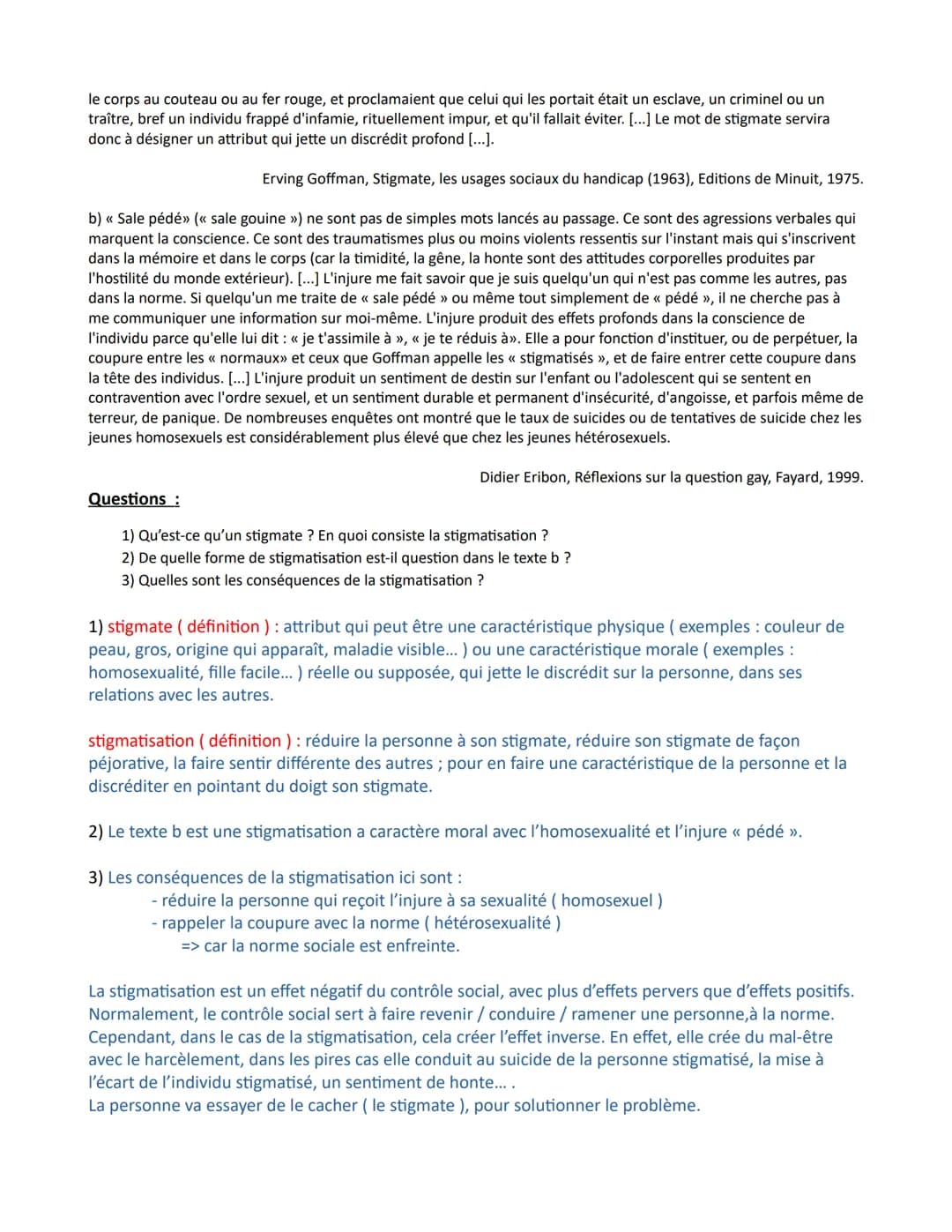 Chapitre 5 - Quels sont les processus sociaux qui contribuent à la déviance ?
Introduction : Découvrir les notions introductrices au chapitr