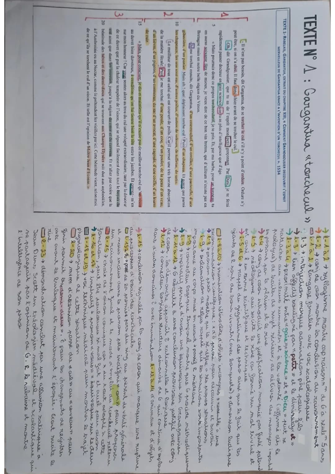 Gargantua Texte Torchecul