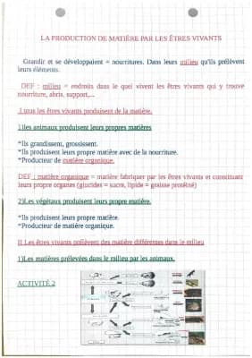 Know La reproduction de matière par les êtres vivants  thumbnail