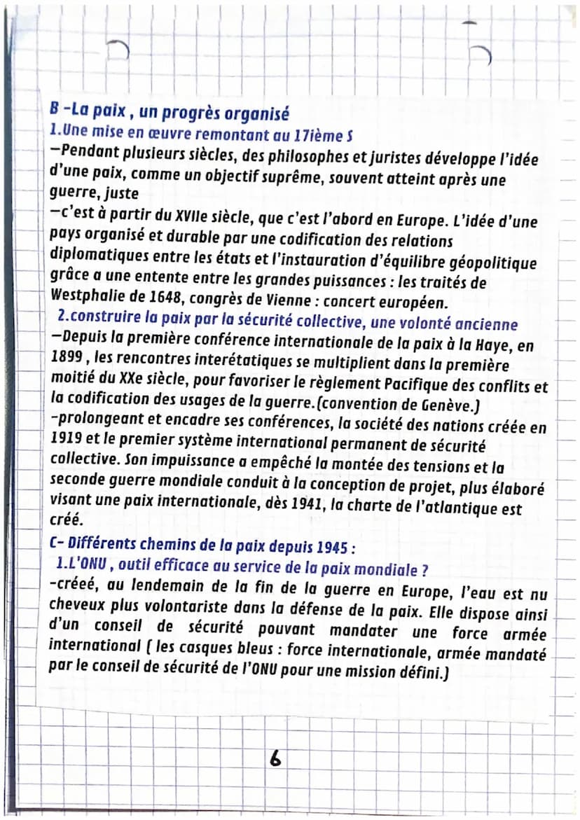 THEME 2:
AXE 1 LA DIMENSION POLITIQUE DE LA GUERRE
-Comment se transforme la manière de penser et de faire la
guerre ?
• A.Avant 1945: du no