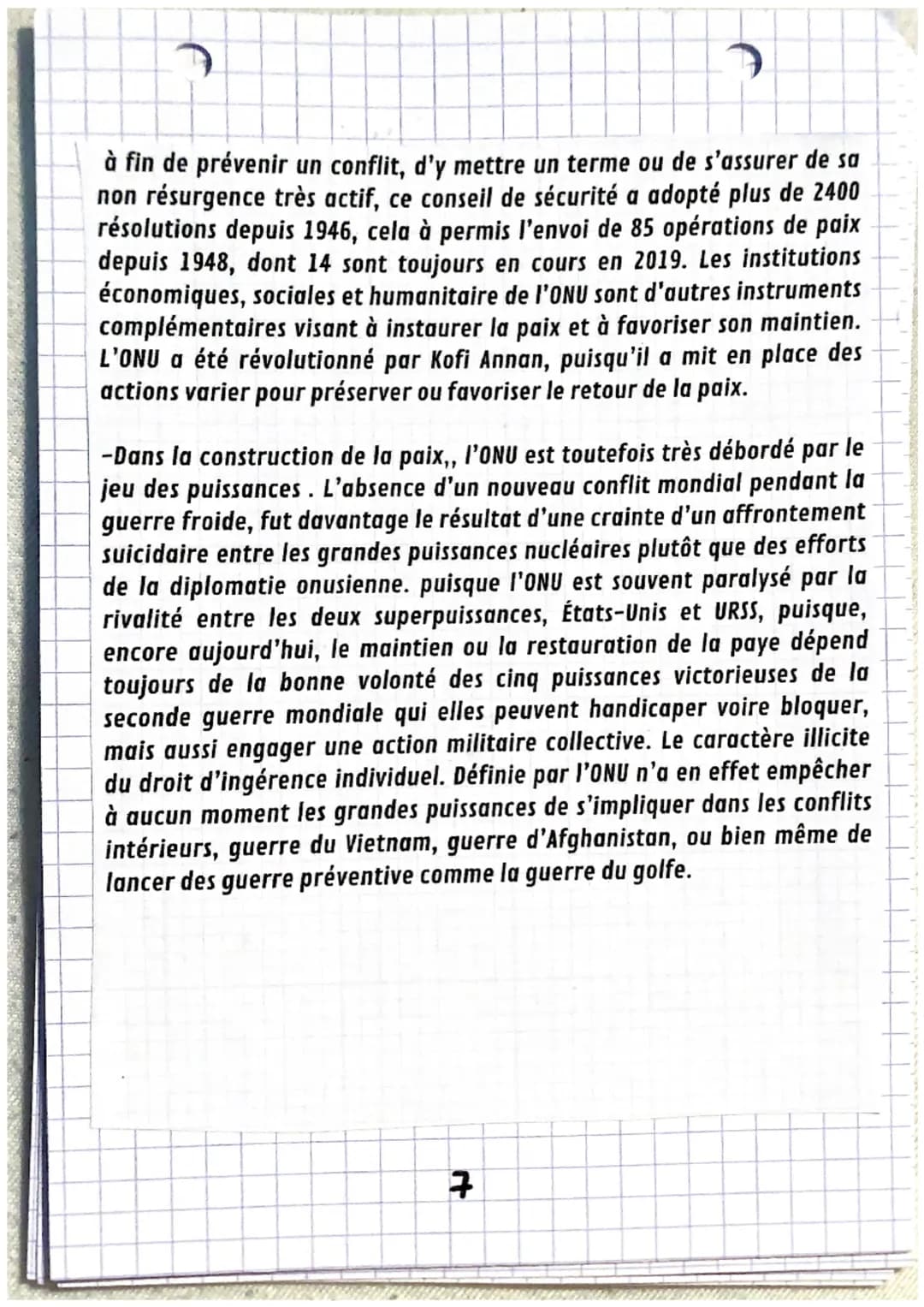 THEME 2:
AXE 1 LA DIMENSION POLITIQUE DE LA GUERRE
-Comment se transforme la manière de penser et de faire la
guerre ?
• A.Avant 1945: du no