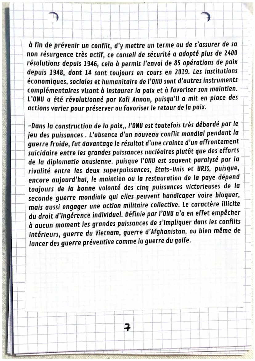 THEME 2:
AXE 1 LA DIMENSION POLITIQUE DE LA GUERRE
-Comment se transforme la manière de penser et de faire la
guerre ?
• A.Avant 1945: du no