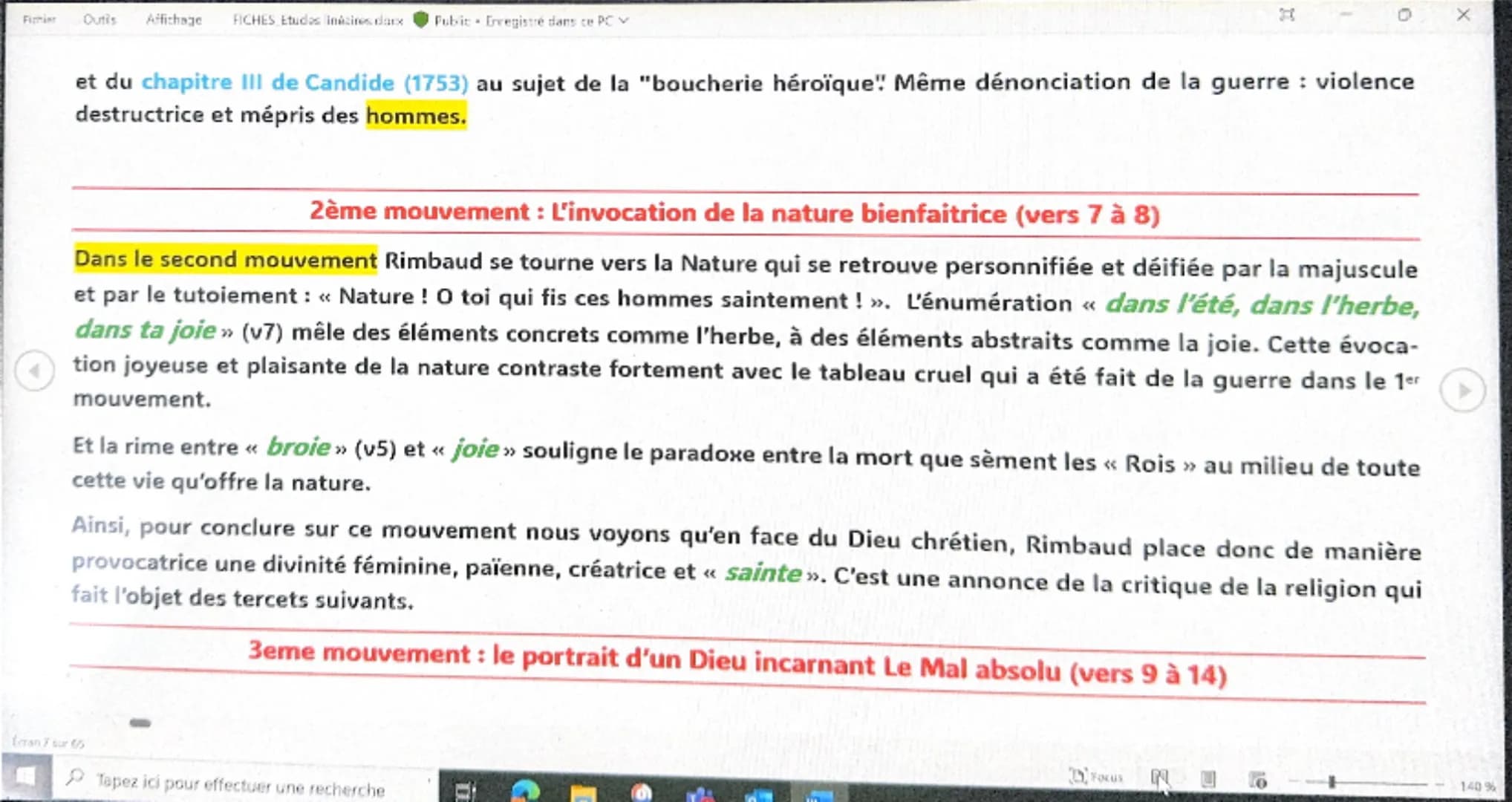 # Vichiar
# Outils
# Affichage
# FICHES Etudes linéaires.docx
# Public Enregistré dans ce I'CV

# Introduction
# Lecture linéaire pour l'ora