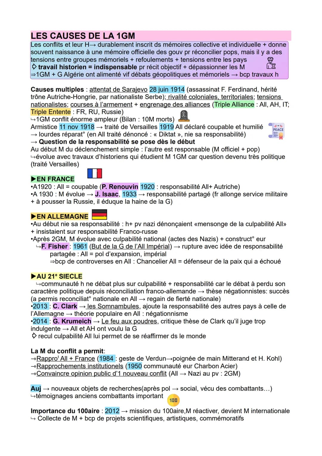 ¡U
THÈME 3 :
HISTOIRE ET MÉMOIRES
CHAP INTRO
OO HISTOIRE
Reconstruct scientifique
du passé → objective,
désir de vérité, souces
variés, évol