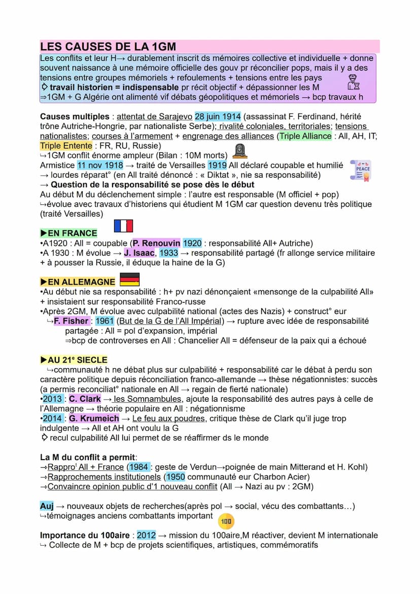 ¡U
THÈME 3 :
HISTOIRE ET MÉMOIRES
CHAP INTRO
OO HISTOIRE
Reconstruct scientifique
du passé → objective,
désir de vérité, souces
variés, évol