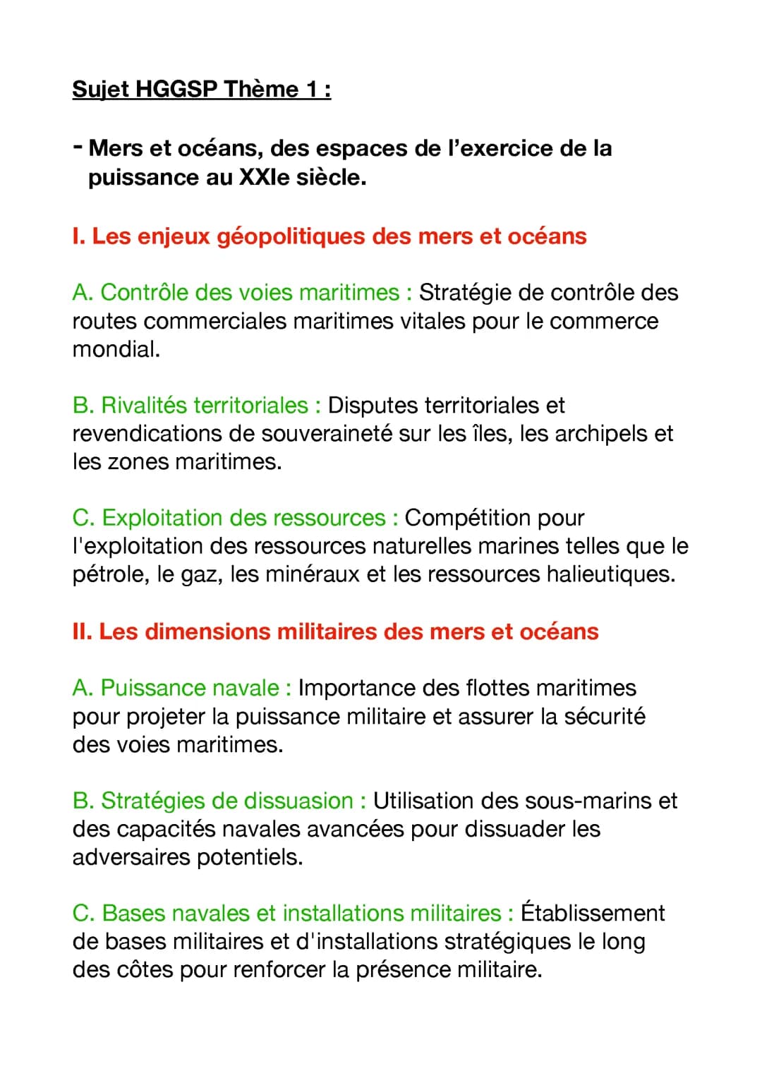 Plan dissertation HGGSP 