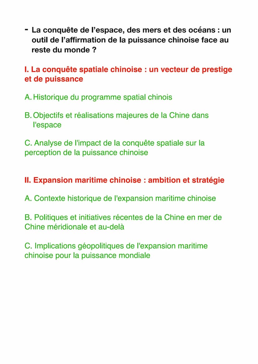 Sujet HGGSP Thème 1:
-
- Mers et océans, des espaces de l'exercice de la
puissance au XXIe siècle.
I. Les enjeux géopolitiques des mers et o
