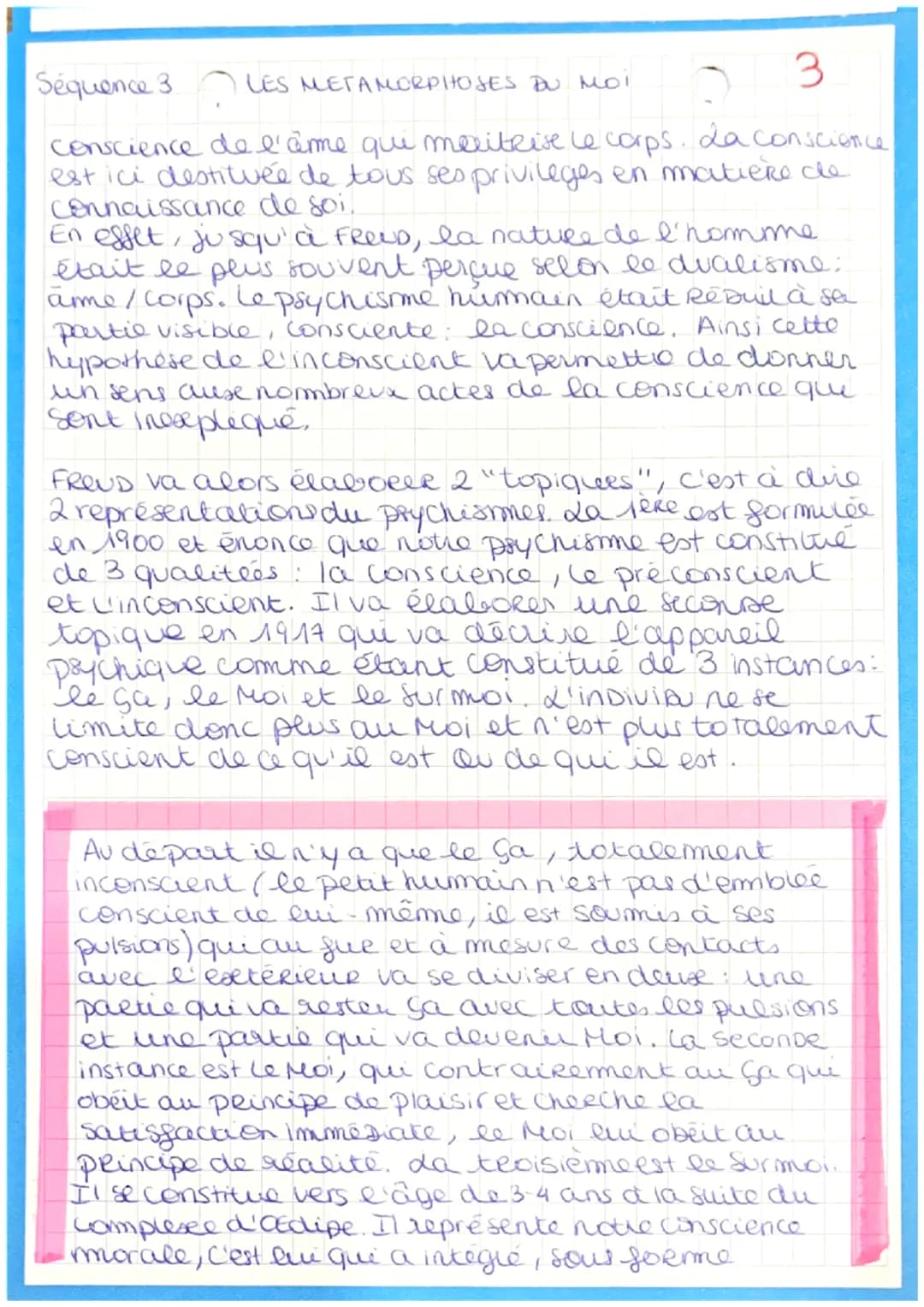 Séquence 3
LES METAMORPHOSES DU MOI
Introduction:
1
Au 16° siècle, avec les Essais, Montaigne interroge le
"je" face à la complexité du mond