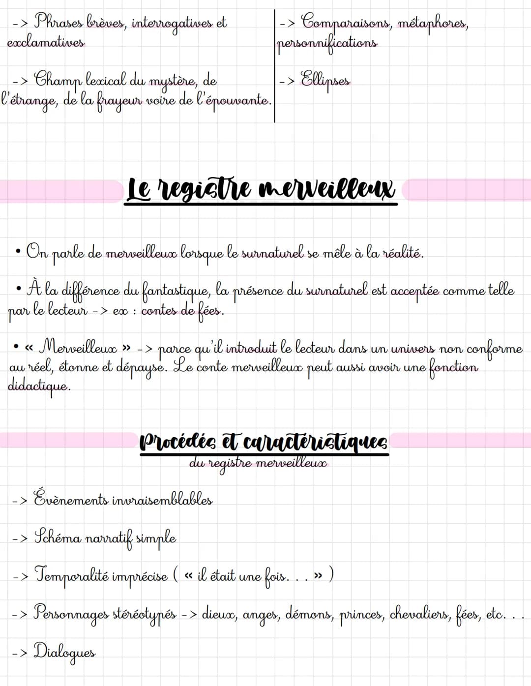 
<p>Tout d'abord, on nomme « registre littéraire » (ou « tonalité ») l'ensemble des caractéristiques d'un texte qui provoquent des effets pa