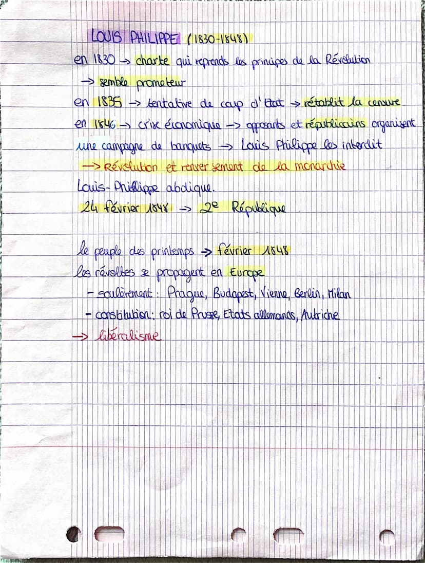 CONGRES DE VIENNE E
-pays d'Europe réunit
-octobre 1814- juin 1815
•dirigé par Metternich
-
-
30
l'Europe entre restauration et révolution (