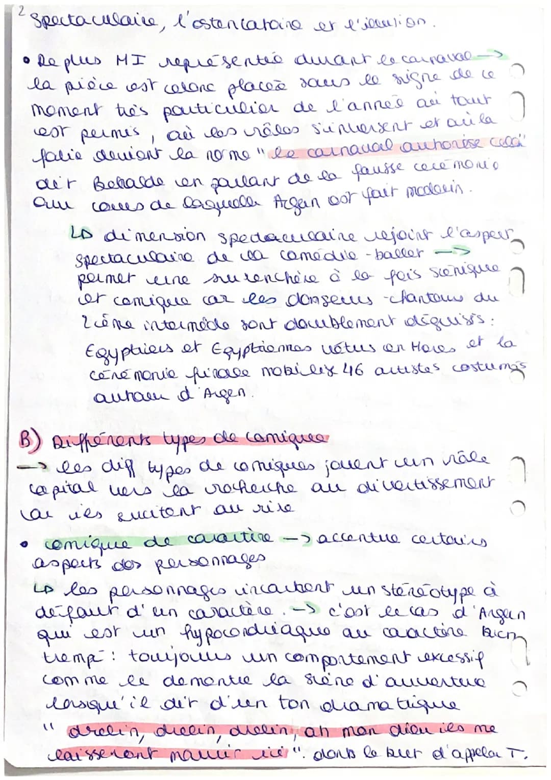 1) Divertissement
A) Comedie baller
раш
All XVIIème si la cour du roi avait
Rabitude de se divertir. -> ce divertissement
passait notamment 