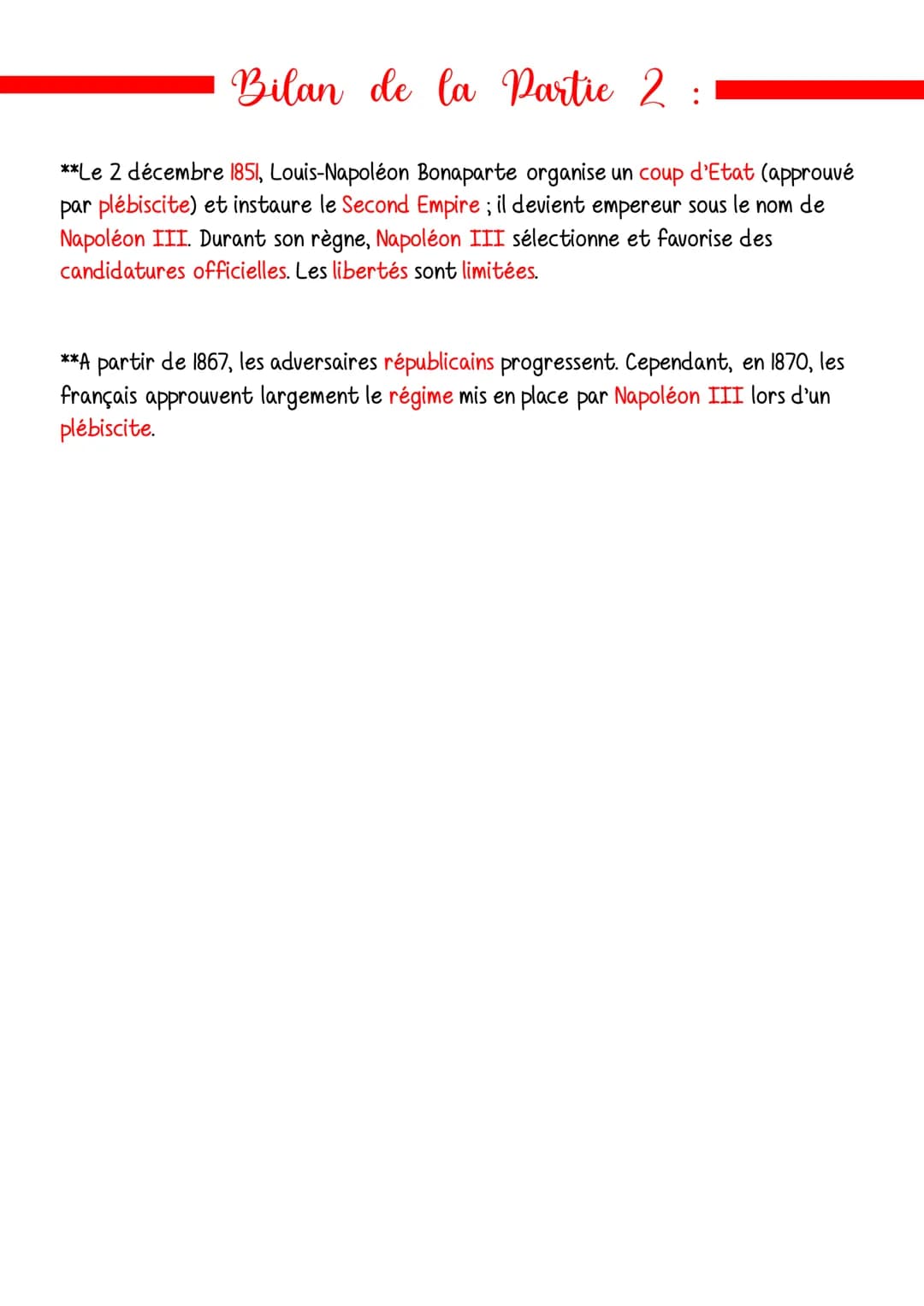 Introduction
Histoire
Les Français et le vote en
France de 1815 à 1870.
-Vote: Action de donner son avis, oralement ou par écrit. C'est un s