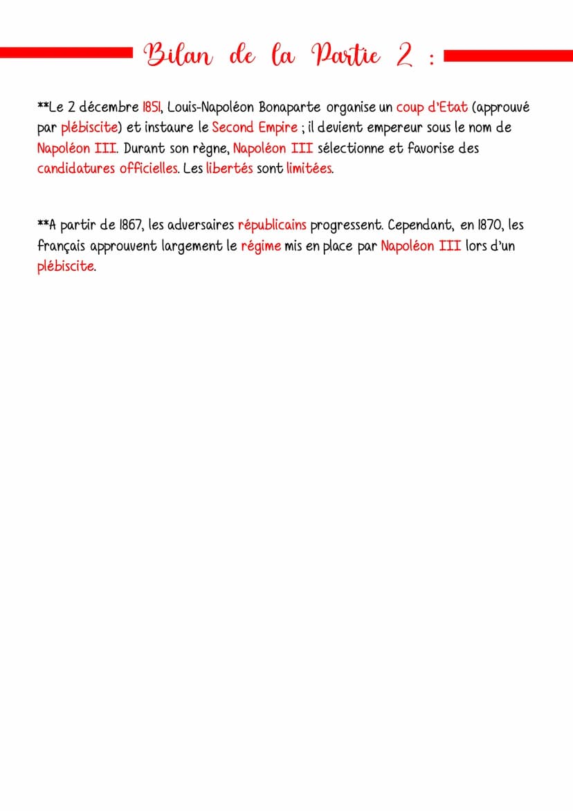 Introduction
Histoire
Les Français et le vote en
France de 1815 à 1870.
-Vote: Action de donner son avis, oralement ou par écrit. C'est un s