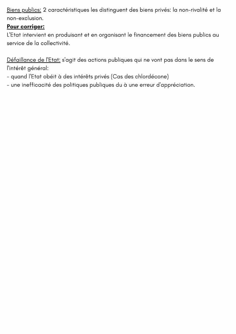 Chapitre 2
Thème 6
Défaillances de l'Etat et des marchés
Types de défaillances :
L'asymétrie d'information
• La concurrence imparfaite
• Les