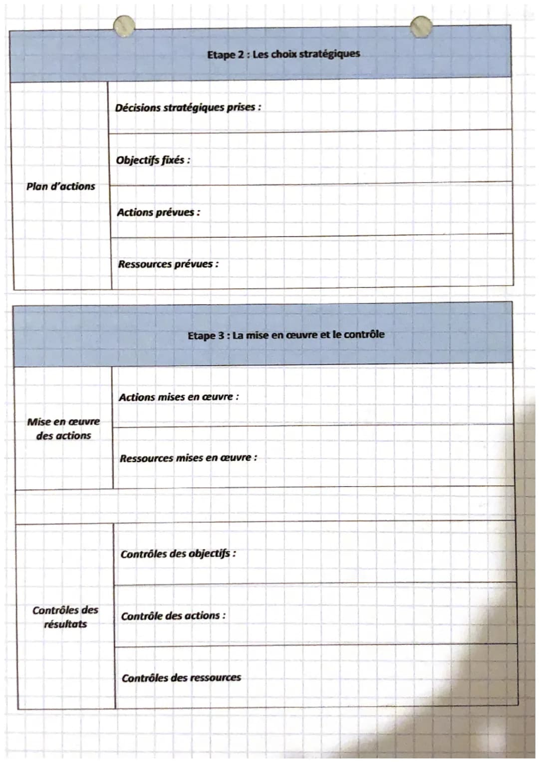 management
La stratégie se définit comme l'ensemble des décisions prises par les dirigeants et qui engagent le
devenir d'une organisation. L