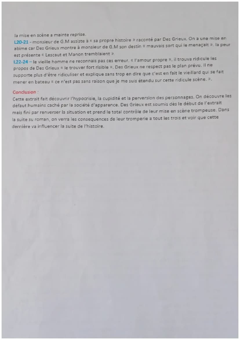 01 personnages en marge, plaisirs du romanesque
Manon Lescaut (2)
1
24
Texte 1.6
« Le principal théâtre de mes exploits devait être l'hôtel 