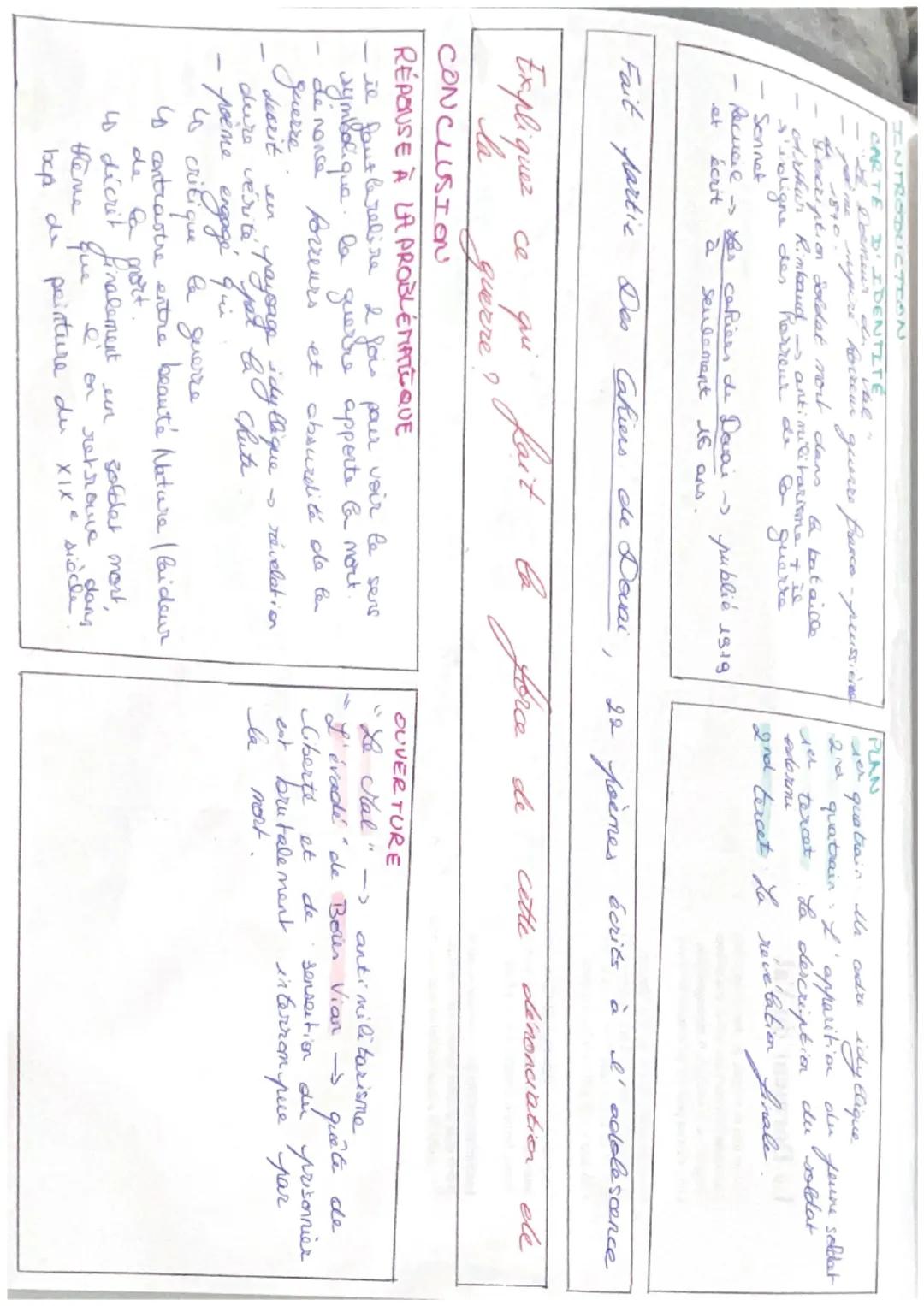Le Dormeur du Val
1
C'est un trou de verdure où chante une rivière
2. Accrochant follement aux herbes des haillons
D'argent; où le soleil, d
