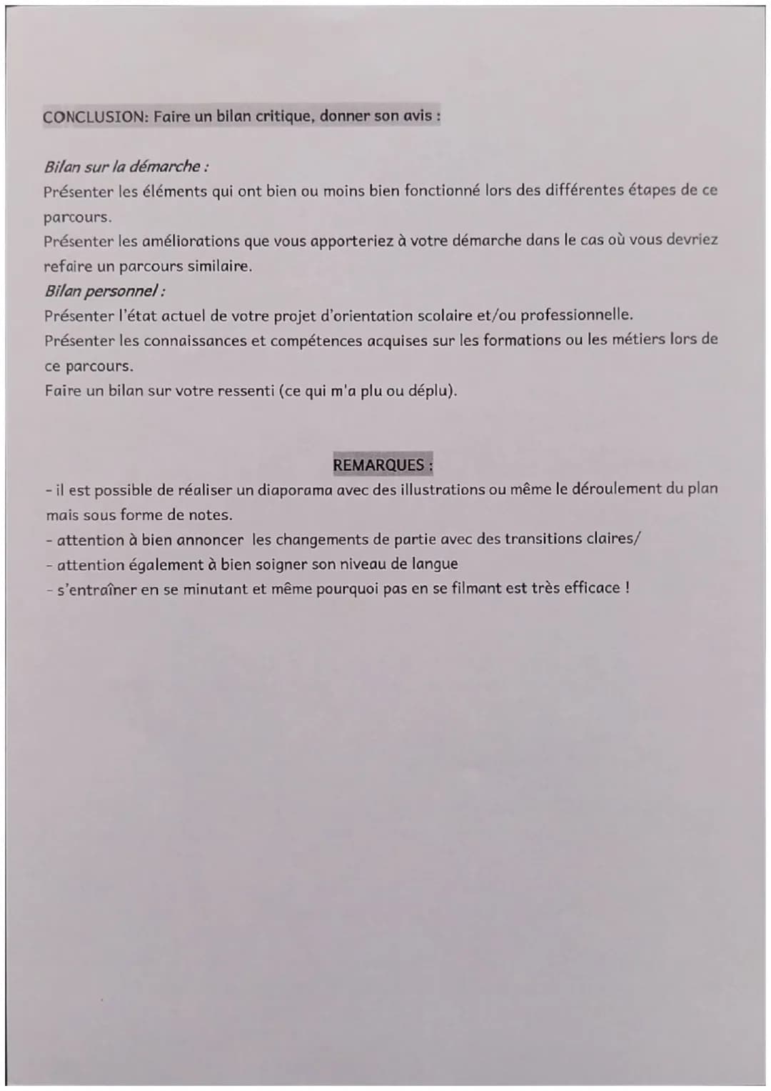 Conseils pour l'épreuve orale du DNB (100 points)
PARCOURS CULTUREL
L'art et L'hommage.
Il faut une présentation organisée en plusieurs part