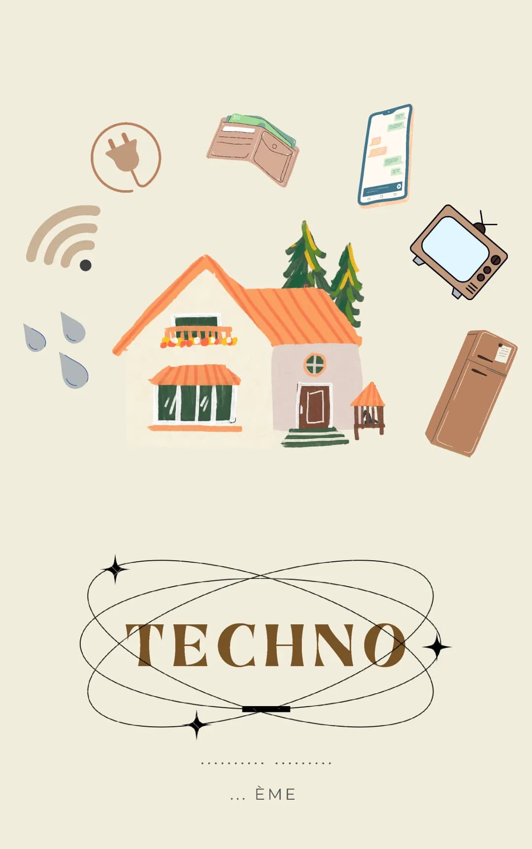 page de garde technologie sur le thème confort et domotique 