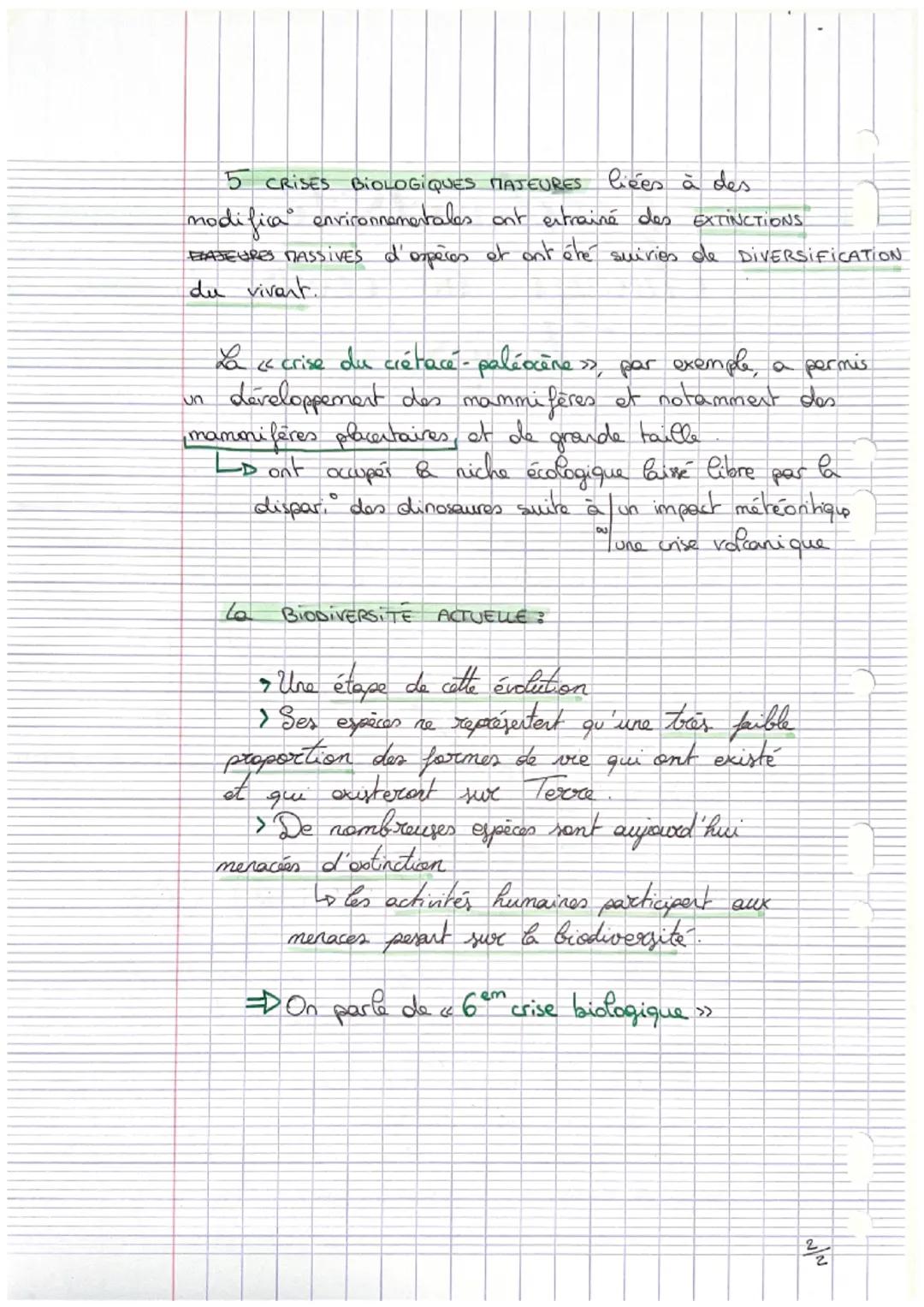V
in de
La
* biodiversité
change au couts du
temps
La biodiversite évolue es permanence, y compris à
courte échelle de temps. On constate ai