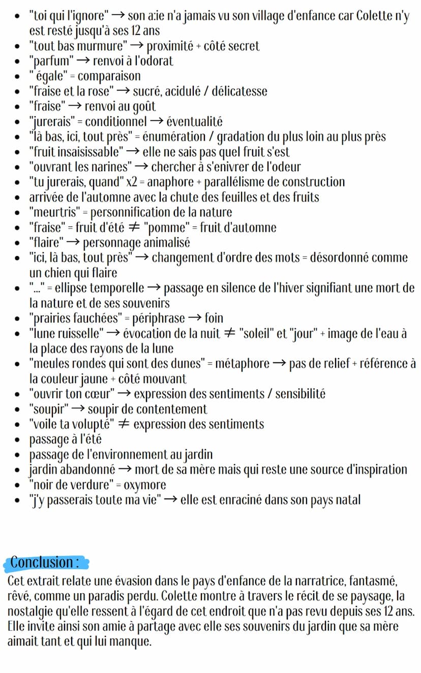 Introduction:
Français
"Jour Gris" Colette
Présentation du texte :
Jour gris est un cours récit présent dan les vrilles de la vignes publiée