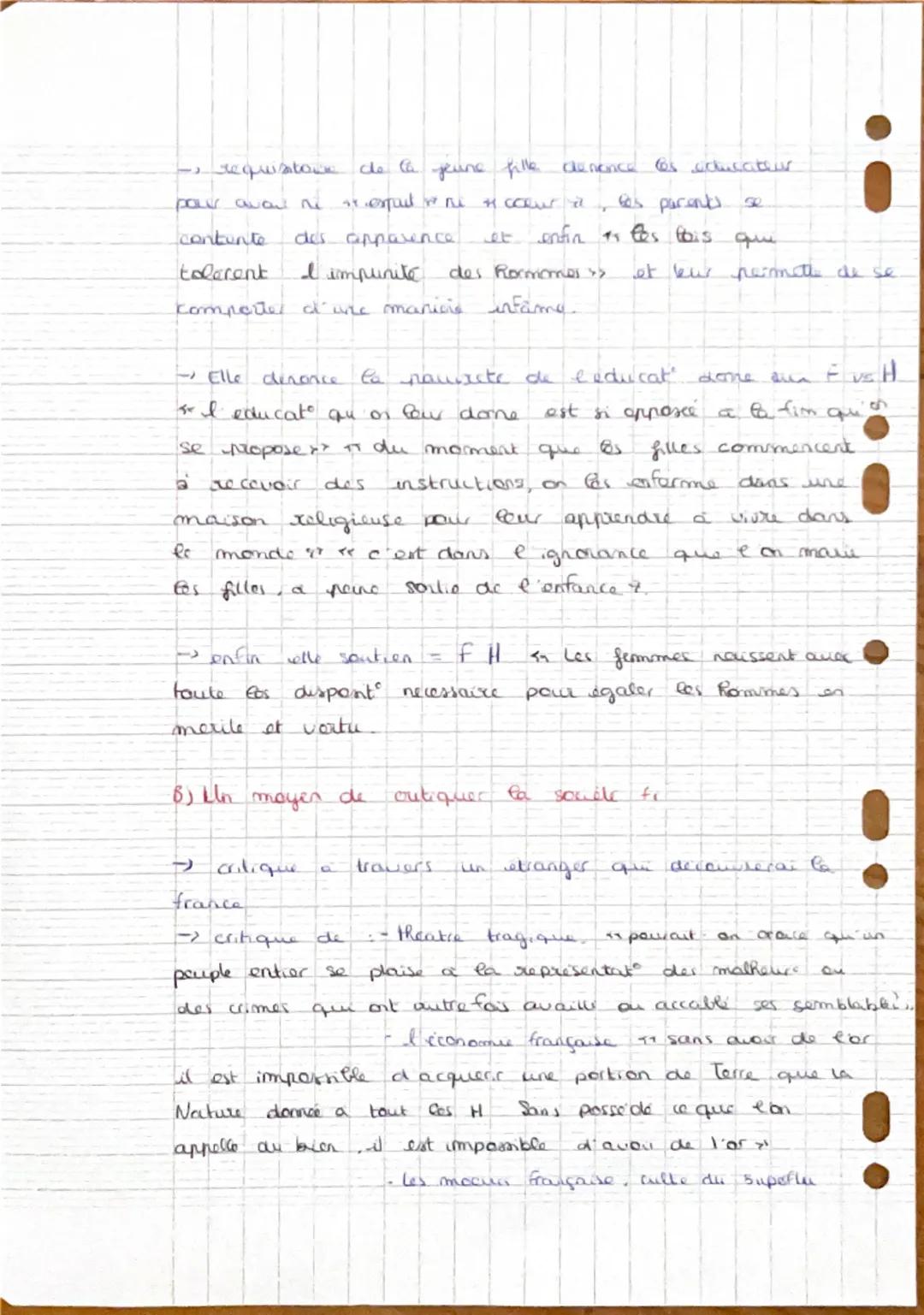 Seance 9: 6 roman
epistolarce. Hettre d'une Peruvienne
Mome de Graffigny
I/Caractéristique die roman spistatuce
→ scat constitus d' and succ