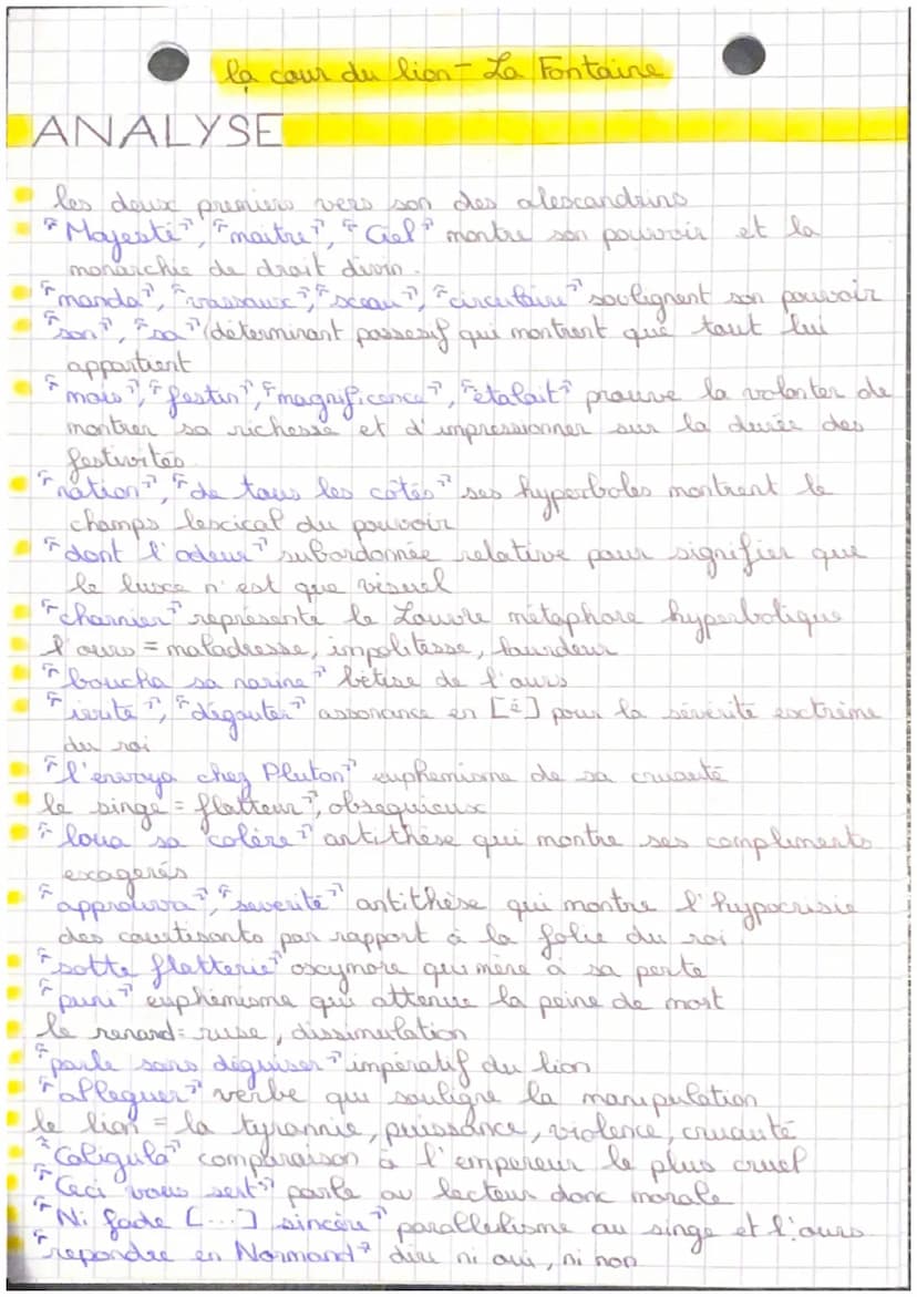 FRANÇAIS
analyse lineaire la cour du Lion
INTRODUCTION
vant un
La publication des fables de La Fontaine lus
grand succes. It's inscrit dans 