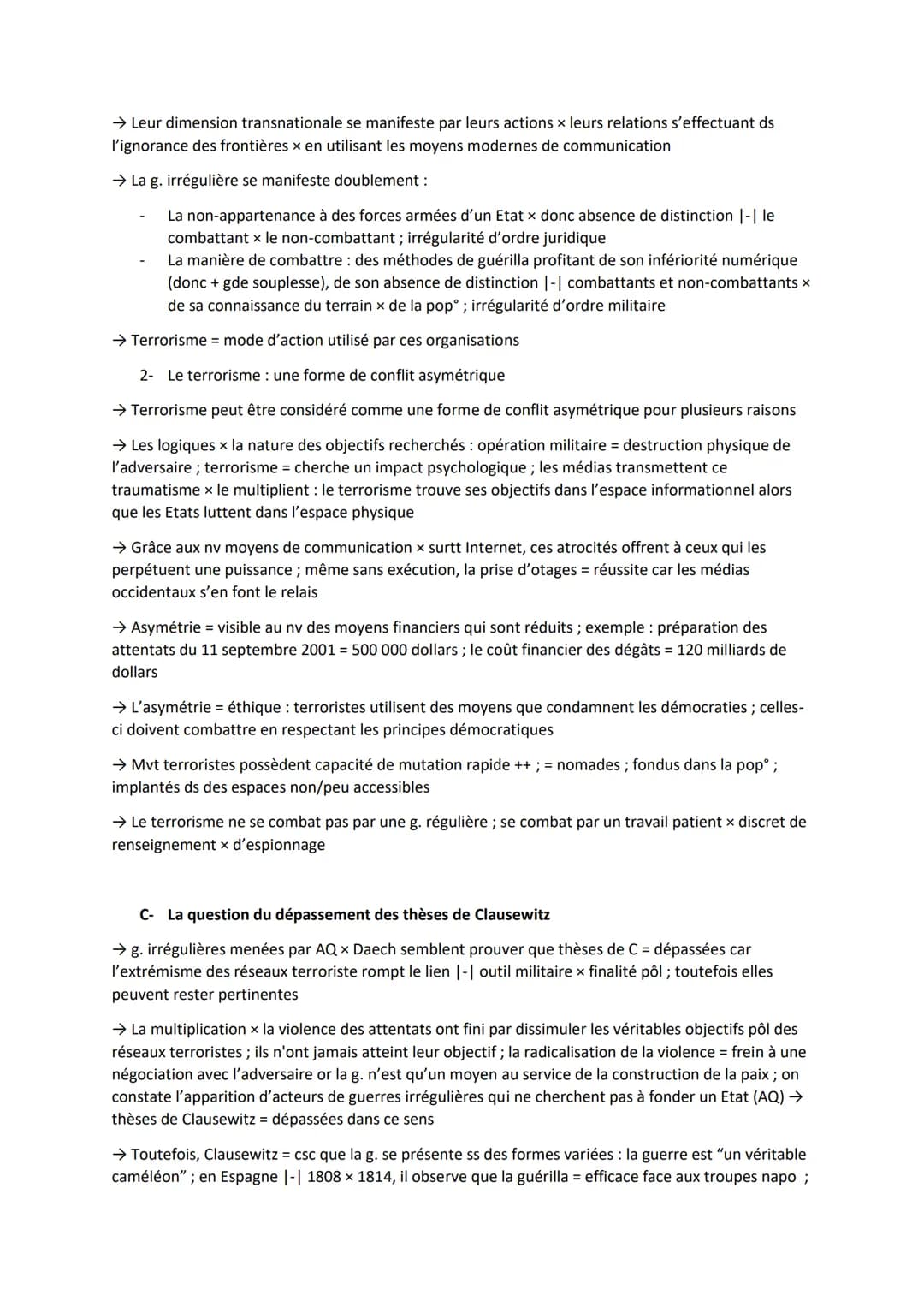 Thème 2 - Faire la guerre, faire la paix
AXE 1 - La dimension politique de la guerre : des conflits interétatiques aux enjeux transnationaux