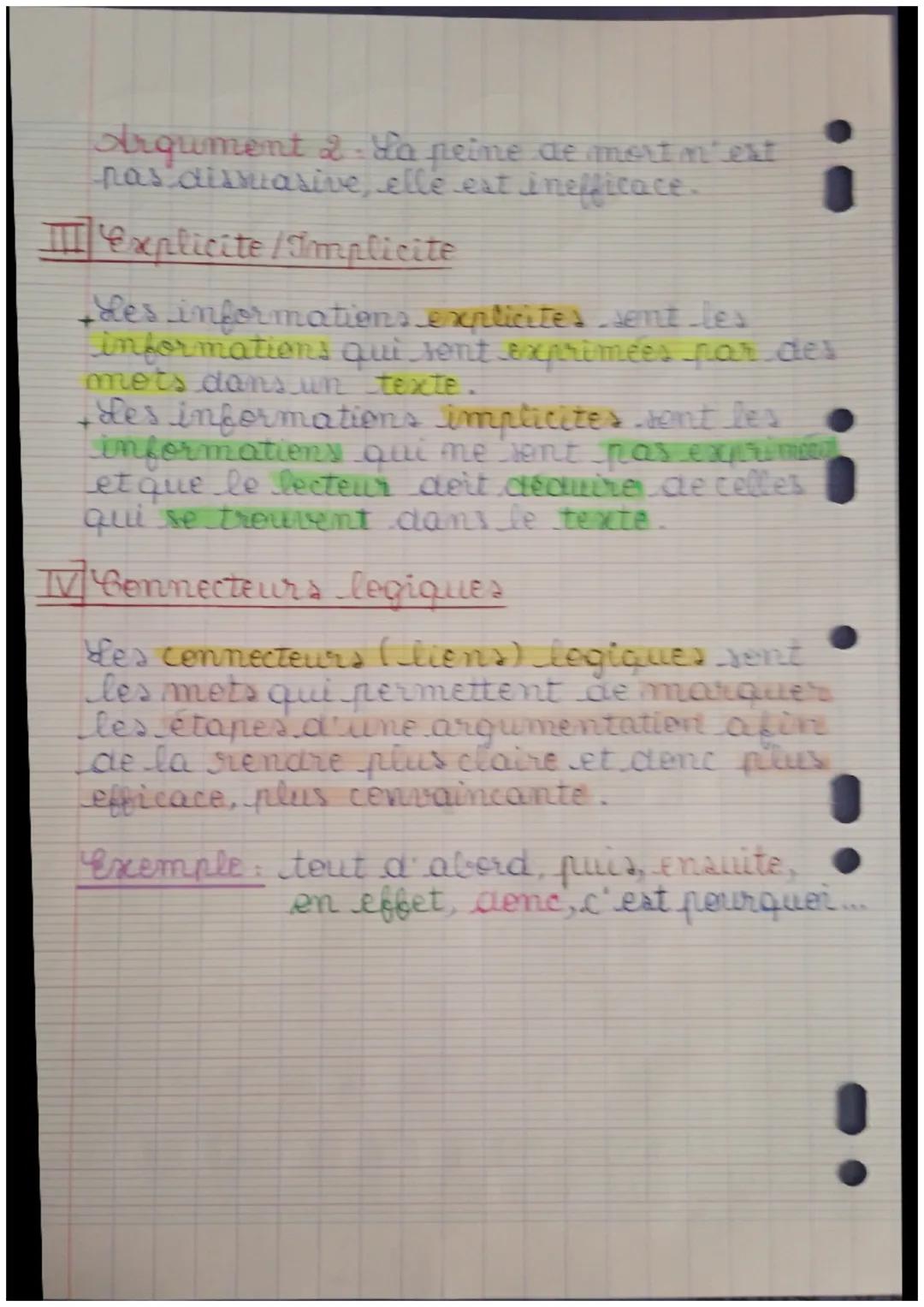 (Argumentation)

I] Chème/Chèse/Antithèse

Le thème est le sujet de débat dont en
parle. Ha these est l'opinion que l'on
a sur ce sujet.
&an