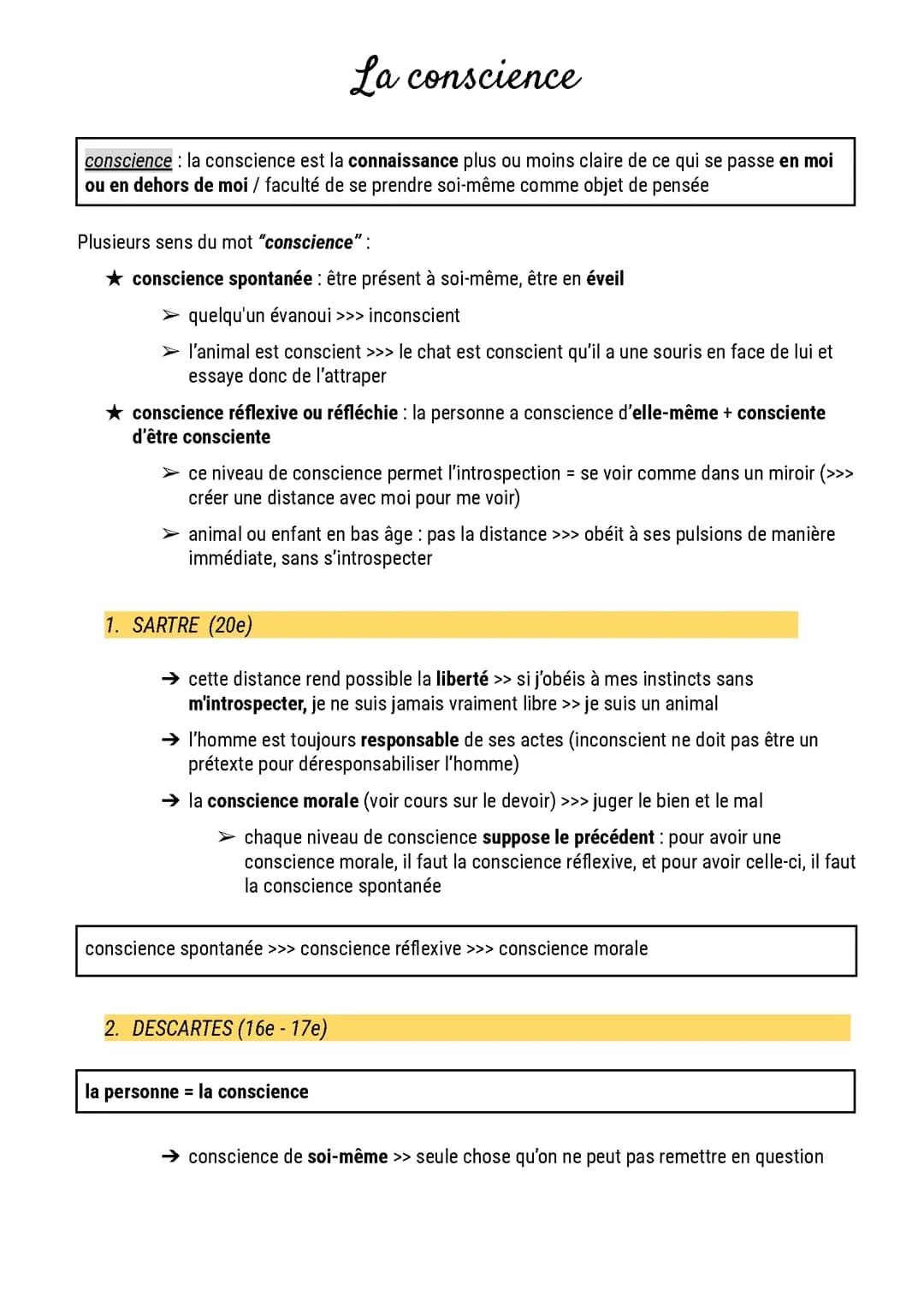La conscience (philosophie)
