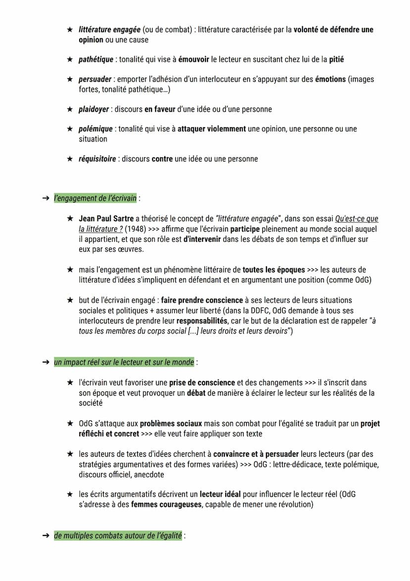 La Déclaration des Droits de la Femme et de la Citoyenne
PRÉSENTATION :
→ Nom complet : Déclaration des Droits de la femme et de la citoyenn