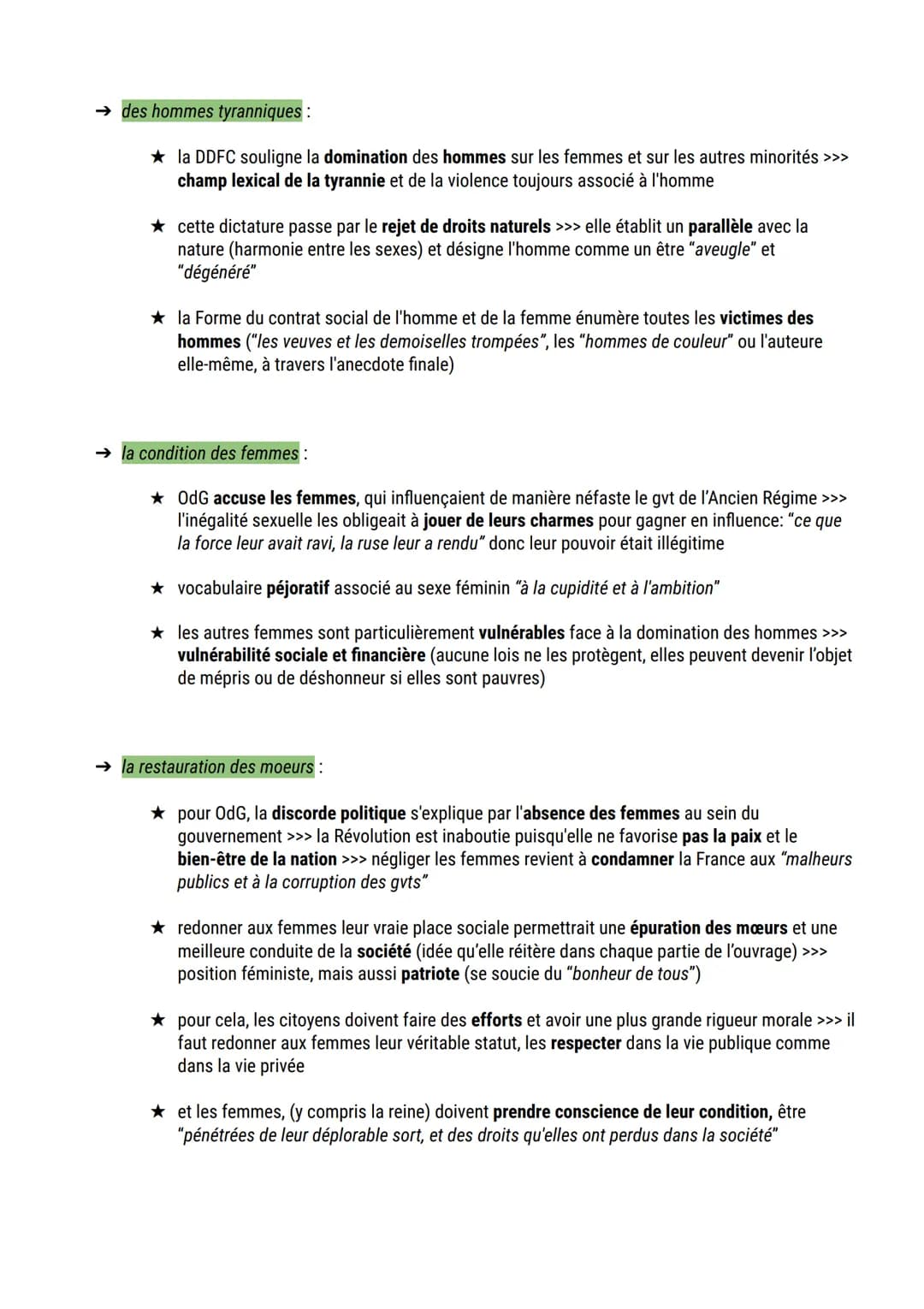 La Déclaration des Droits de la Femme et de la Citoyenne
PRÉSENTATION :
→ Nom complet : Déclaration des Droits de la femme et de la citoyenn