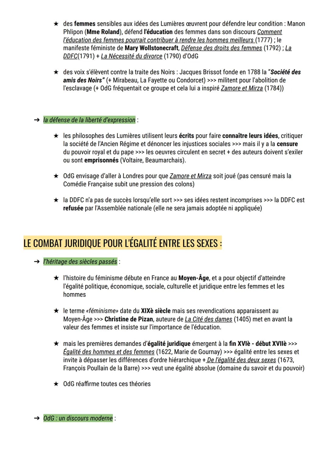 La Déclaration des Droits de la Femme et de la Citoyenne
PRÉSENTATION :
→ Nom complet : Déclaration des Droits de la femme et de la citoyenn