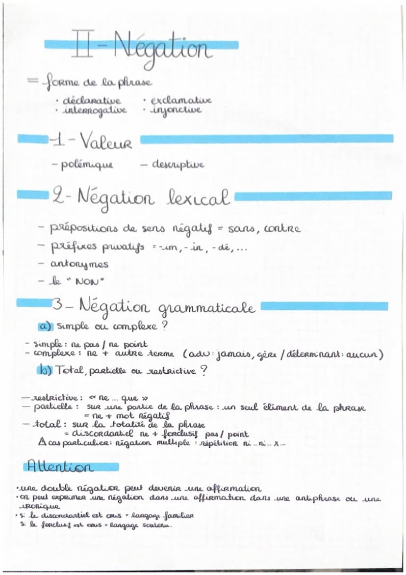 -
GRAMMAIRE
I Interrogation
M- Niveau de langue ?
Soutenue
=
= inversion sujet-verbe
Courant mot interrogatif
- Familier
=
internation
2- To