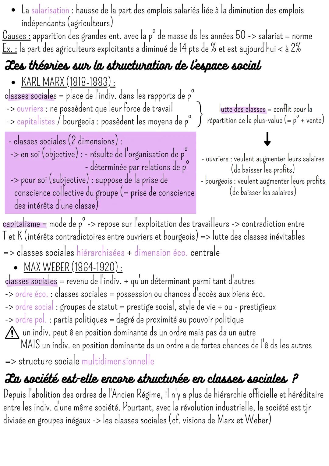 
<p>La société française actuelle est structurée en différents niveaux hiérarchiques, basés sur des facteurs socio-professionnels et extra s