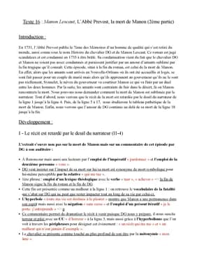 Know Linéaire sur la mort de Manon Lescaut thumbnail
