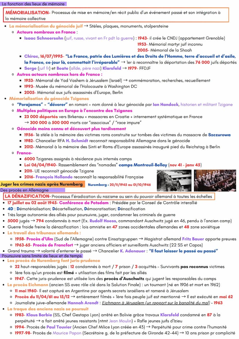 THEME 3
istoire
mémoires
INTRODUCTION Histoire & mémoires, Histoire & justice
La différence entre histoire & mémoire
HISTOIRE-Historia = enq