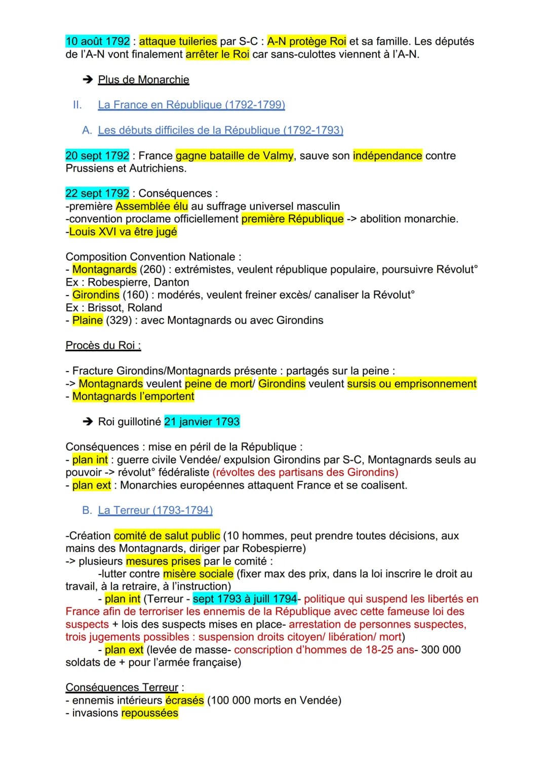 Thème 1: L'Europe face aux révolutions
Chapitre 1: La révolution francaise et l'Empire: une nouvelle conception de la nation
Introduction :
