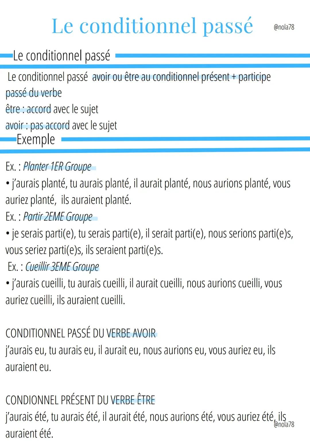 Conditionnel Passé et Présent : Exercices et Exemples pour Toi