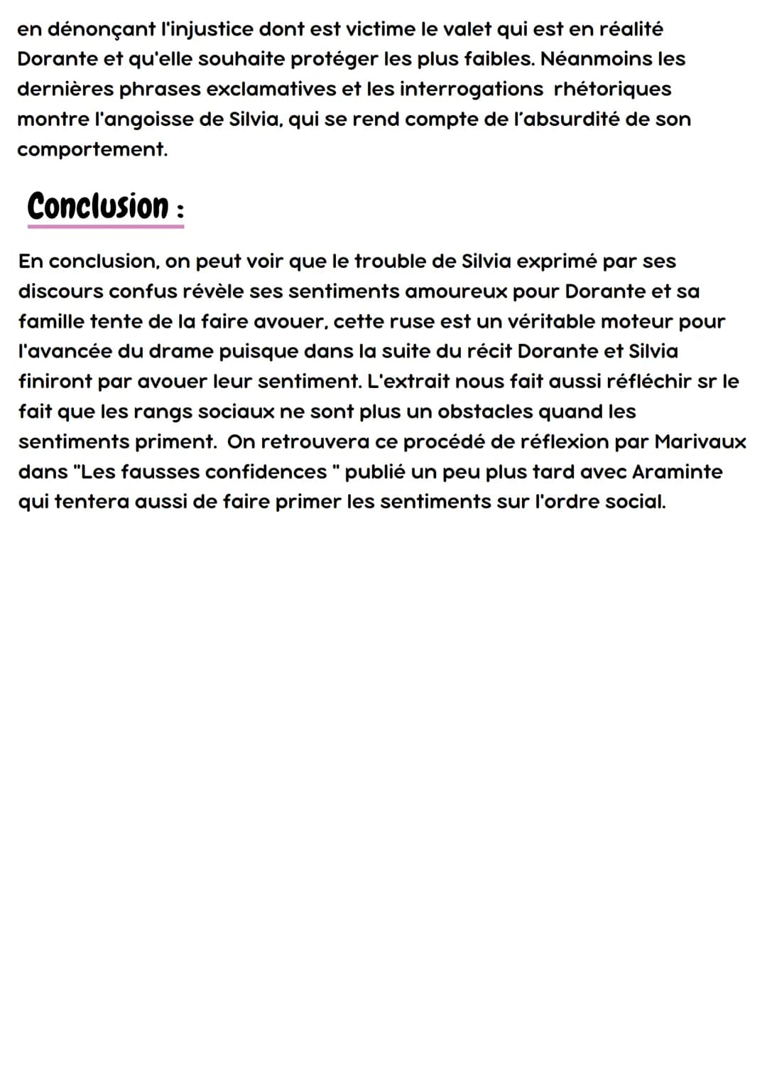Le jeu de l'amour et du hasard
Acte 2, Scène 11
Introduction :
Le texte que nous allons étudier aujourd'hui est un extrait de la pièce de
th