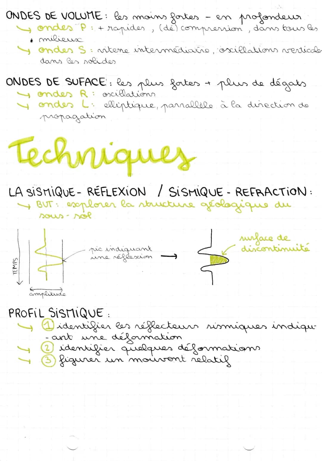 Sismologie
Définitions
SEISME: ruptures de roches en profondeur libérant de
l'énergie sous forme d'ondes sismiques.
FOYER: point à l'intérie
