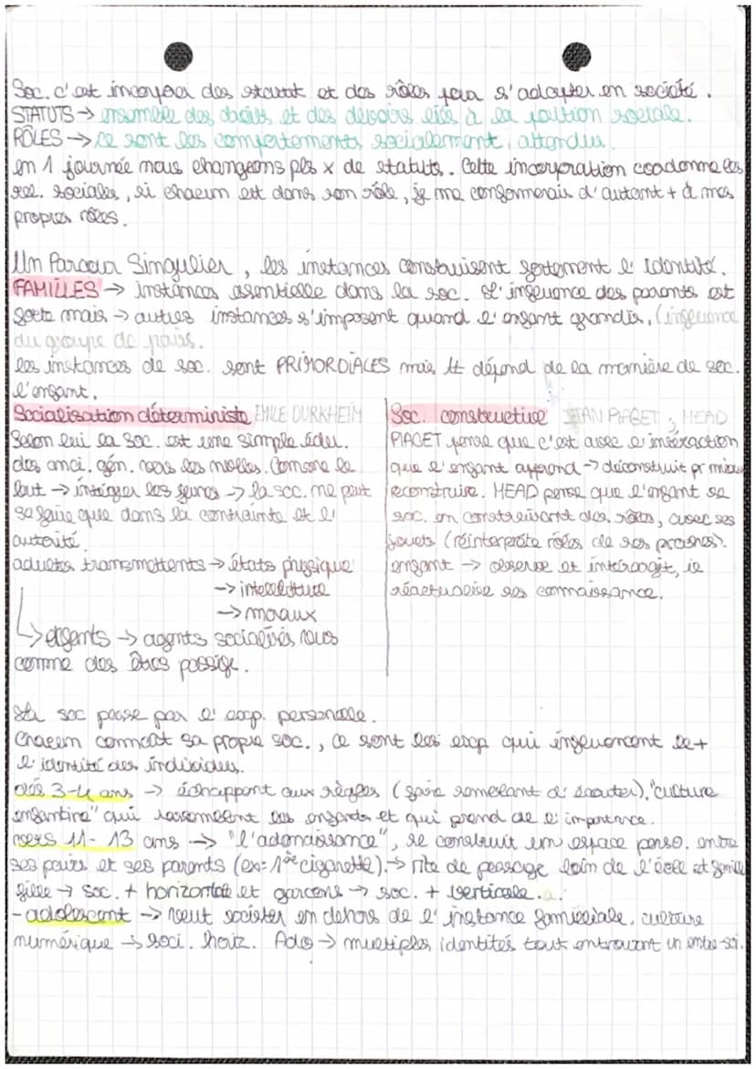 socialisation
construction
sociale
ce qui est naturel
(gronds yeux bleus, grande taille)
c'est ce qu'on appelle scientifiquement
"l'immée". 