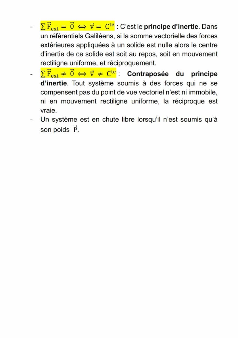 Fiche formules chapitres 9-10-11 - Physique 2nde
*CHAP 9:
d
Vmoy
: vitesse moyenne Vmoy (d en mètre, At en
seconde, donc Vmoy en m/s)
At
M¡M