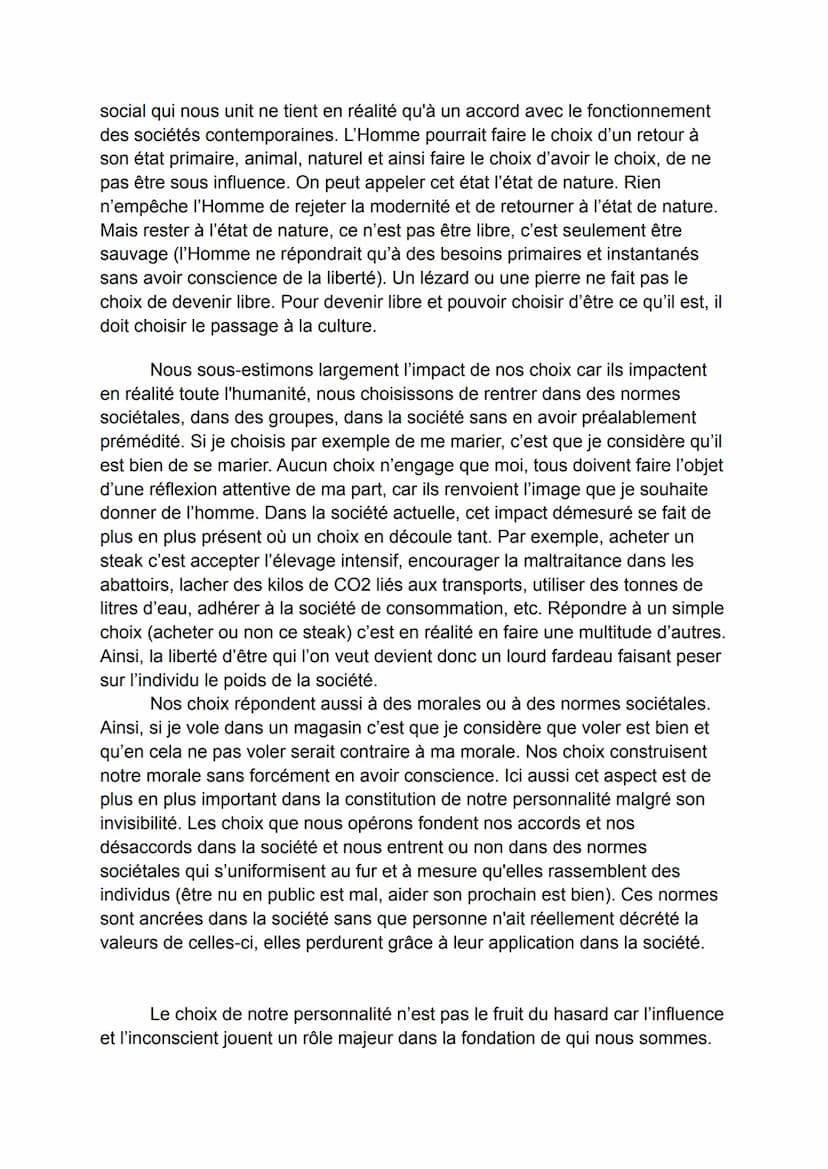 Dissertation philosophique : Choisit-on d'être celui qu'on est ?
Tout au long de son existence, l'Homme est sans cesse confronté à des
choix