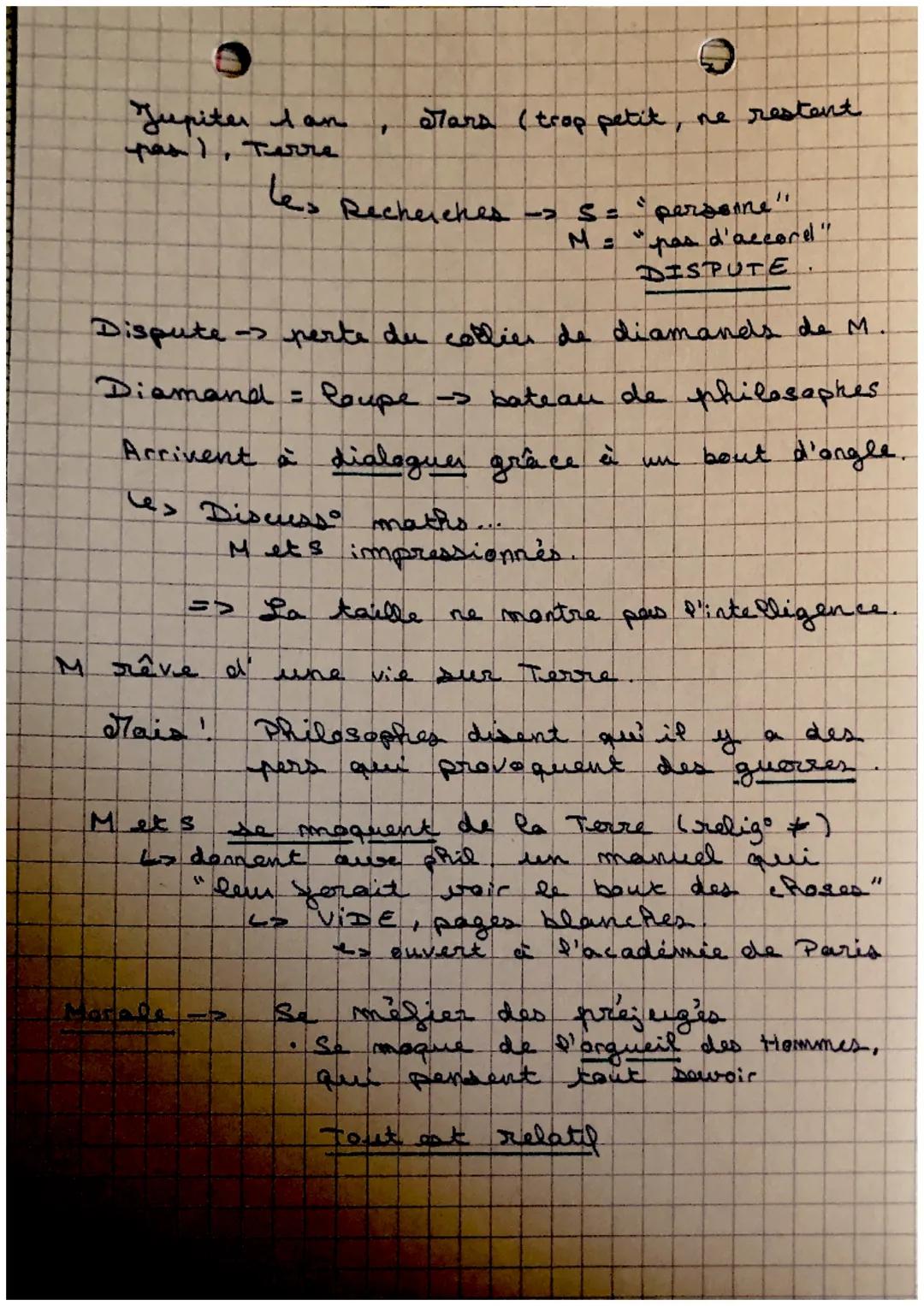 Voltairet

• 1752
• Conte philasophique
• Science giet
• Rire et savoir

Roman

Slieromegas

Voltaire -> XVIII siècle des Lumières
-> Dénanc