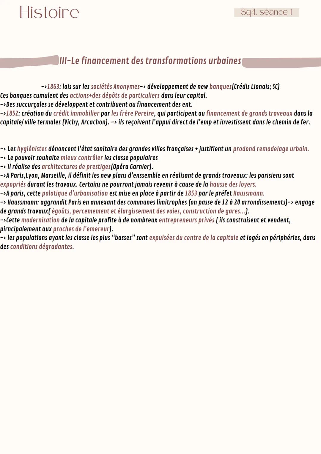Histoire
Sq4. séance 1
Modernisation de la France sous le second Empire
PB: Comment le Second Empire entend-t-il moderniser la France?
I-pro